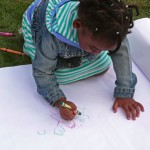 Cortelyou Rd. Park: drawing a work of art
