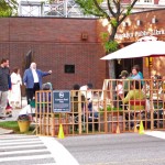Cortelyou Rd. Park: late in the day
