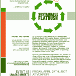 Sustainable Event 2 - Livable Streets