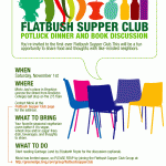 Flatbush Supper Club Potluck & Book Discussion