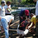 Building raised beds