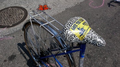 Bike Decorating Activities at the Traffic Calming Block Party